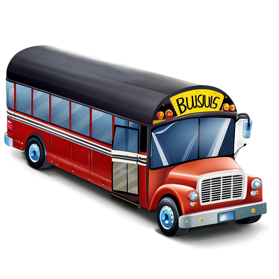 School Cartoon Bus Png 86