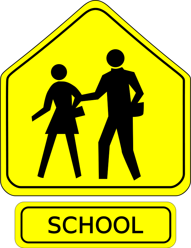 School Crossing Sign