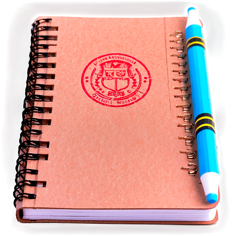 School Notebook Cover Png 28