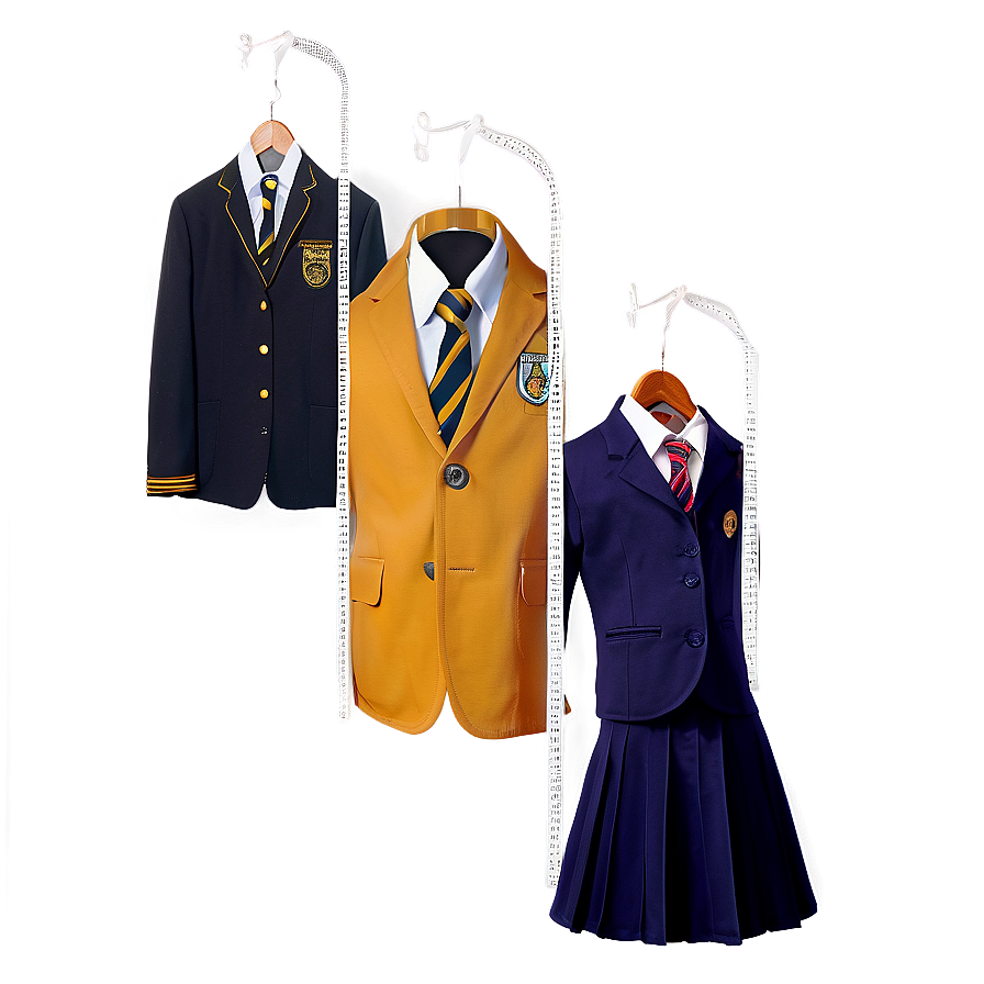 School Uniform Clothes Png 05242024