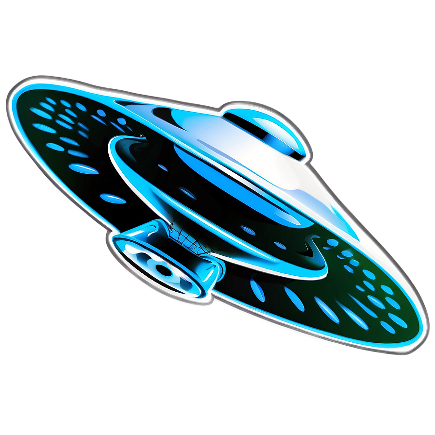 Sci-fi Flying Saucer Graphic Png Gob17