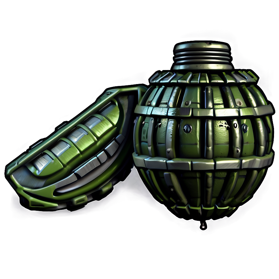 Sci-fi Grenade Png 05242024