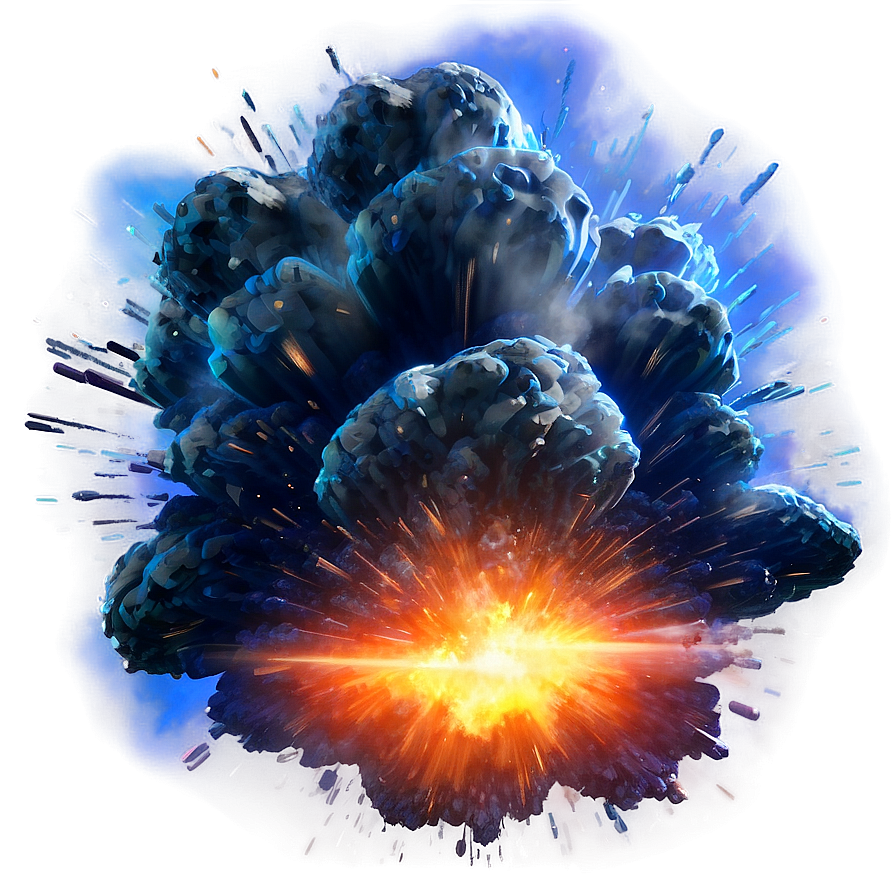 Sci-fi Space Explosion Png Bgd