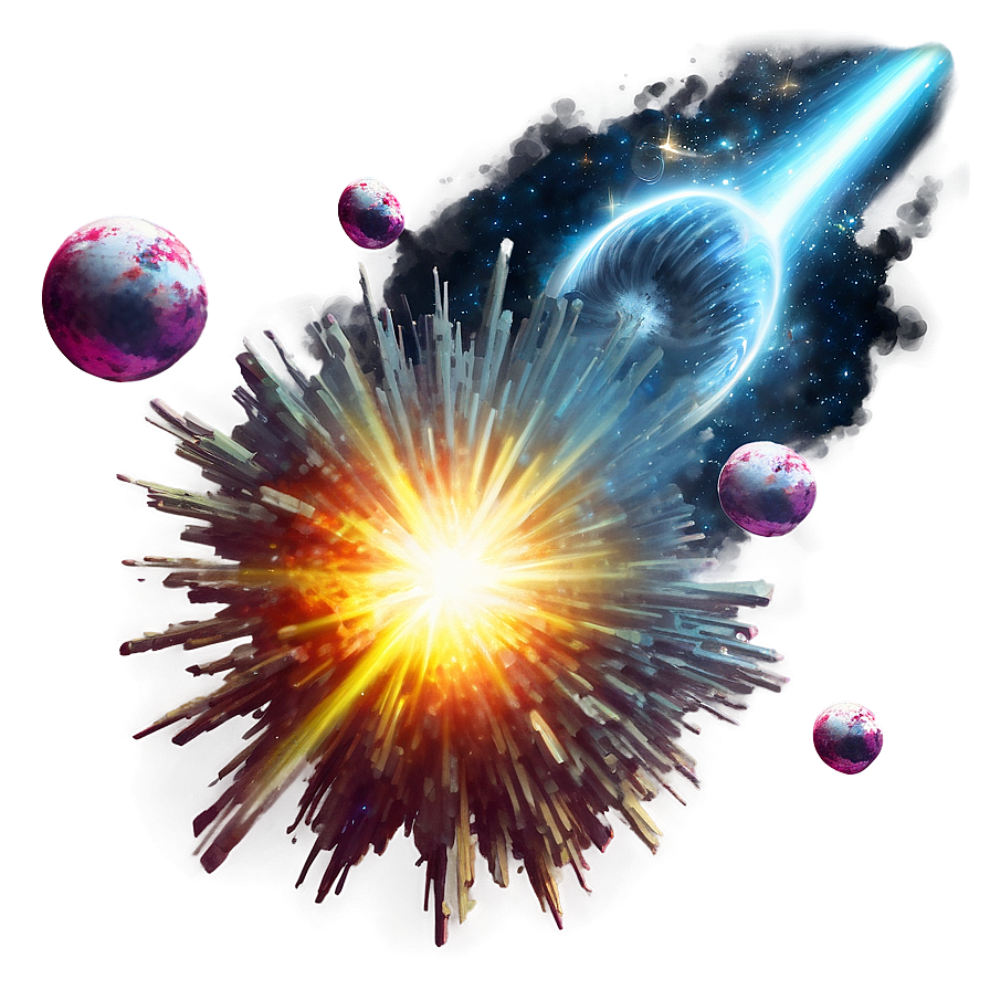 Sci-fi Space Explosion Png Kvs25