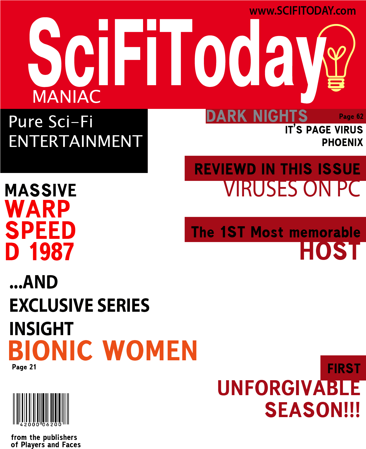 Sci Fi Today Magazine Cover