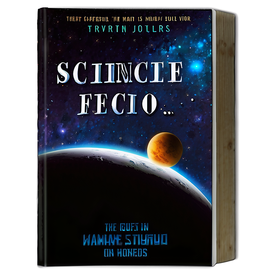 Science Fiction Book Cover Png 04292024