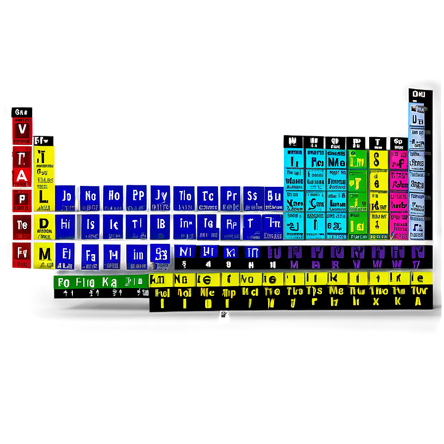 Science Periodic Table Png 36
