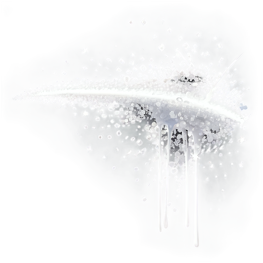 Scintillating White Glitter Spray Png Hsw