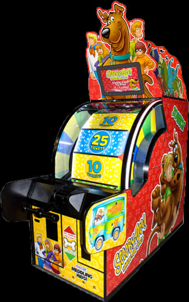 Scooby Doo Arcade Game Machine