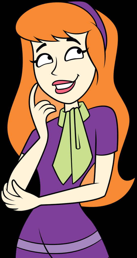 Scooby Doo Daphne Blake Portrait