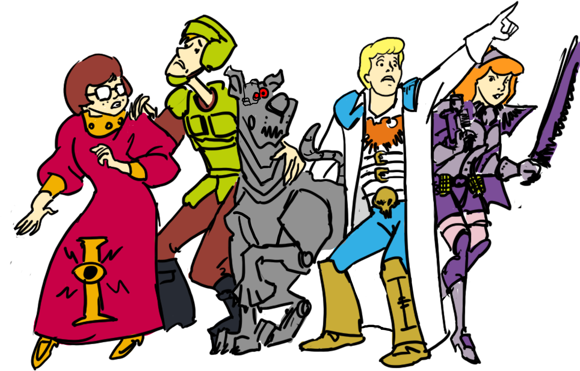 Scooby Dooand Friends Fantasy Quest