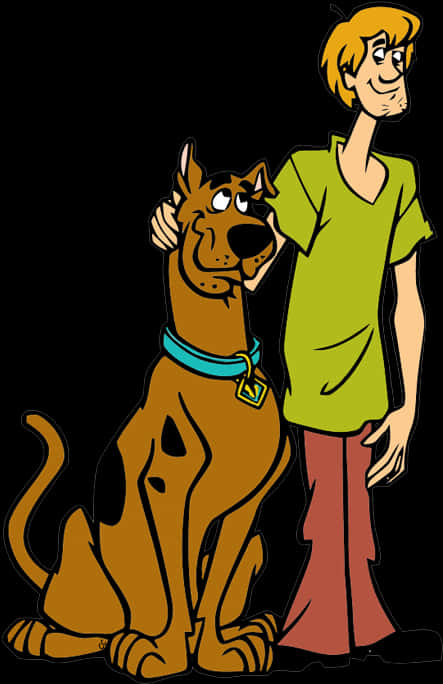 Scooby Dooand Shaggy Vector Art