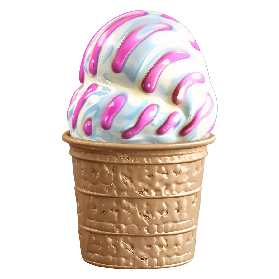 Scooped Ice Cream Cup Png Swj49