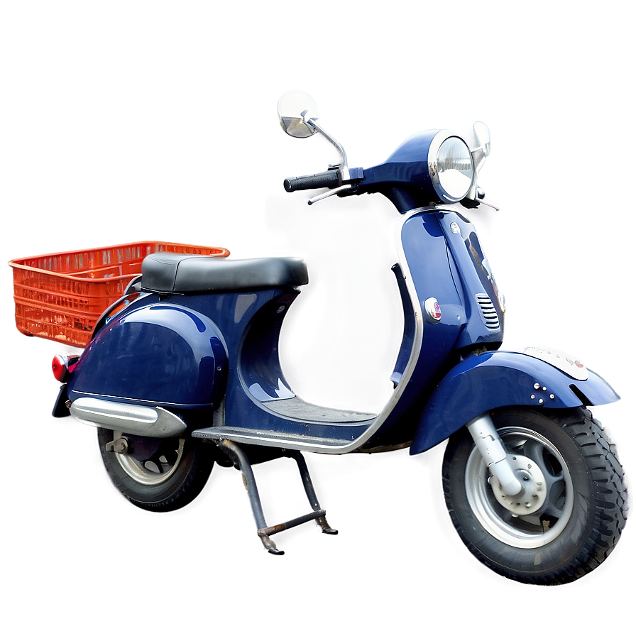 Scooter With Basket Png 05242024