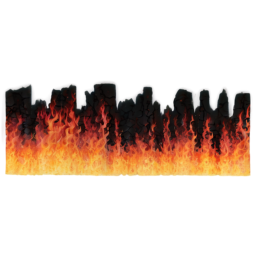 Scorched Fire Effect Png 45