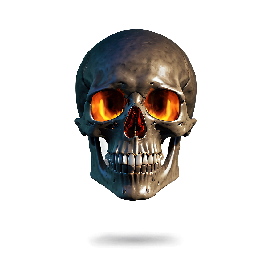 Scorching Skull Picture Png Xdy3