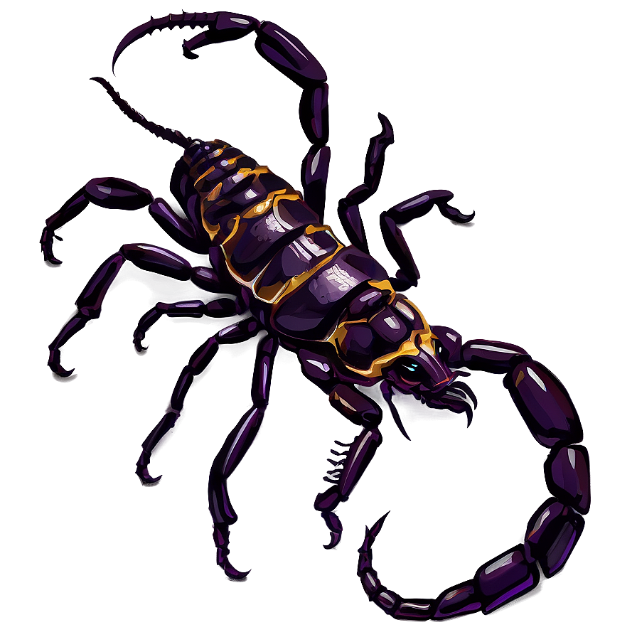 Scorpion In Nature Background Png 05242024