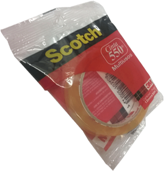 Scotch Tape Package Transparent