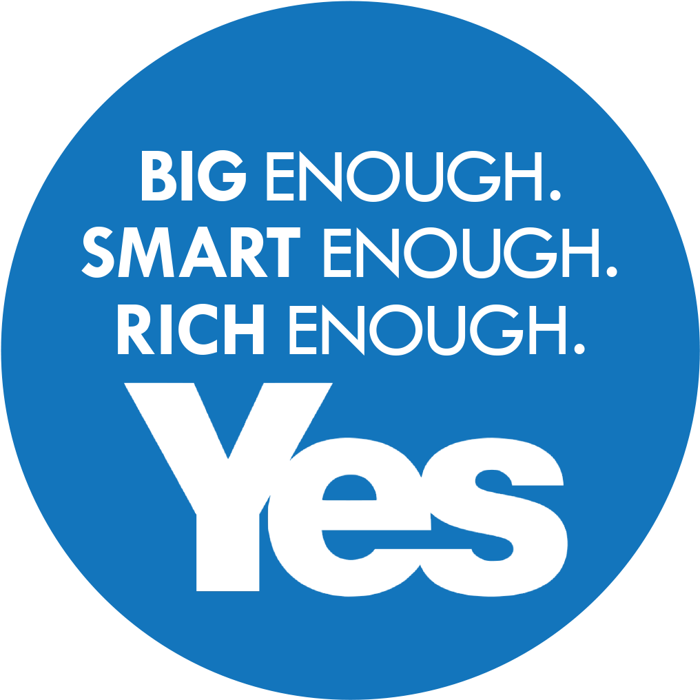 Scottish Independence Yes Campaign Slogan