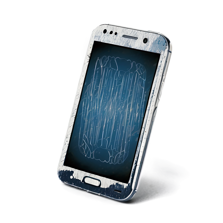 Scratched Smartphone Screen Png Tgp27