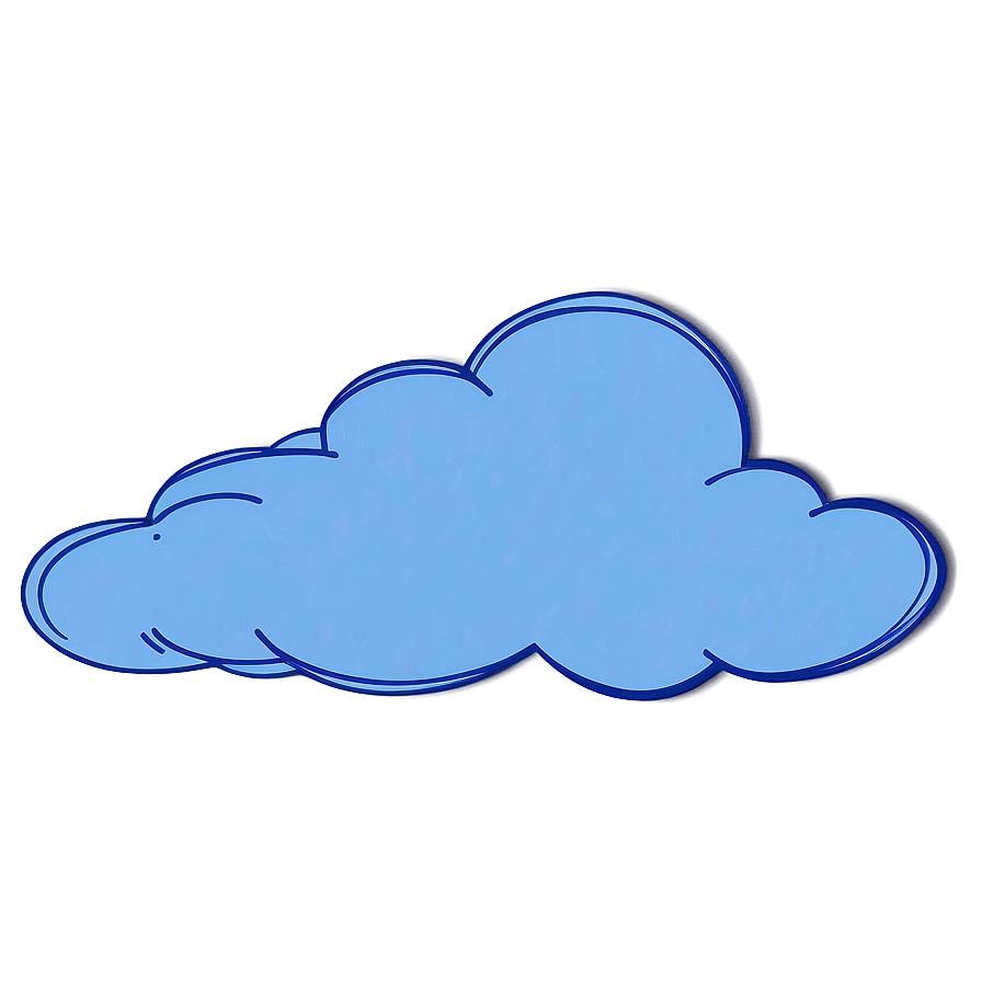 Scribble Cloud Shape Png 05252024