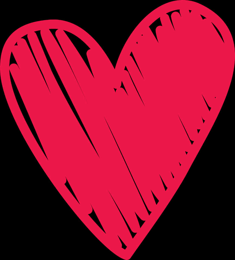 Scribbled Heart Graphic