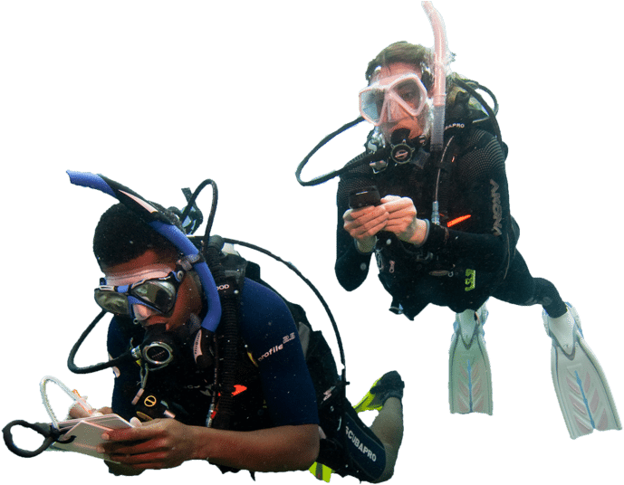 Scuba Divers Underwater Research.png