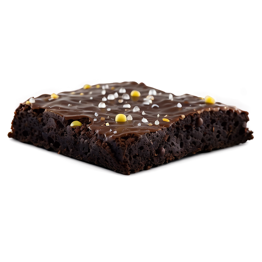 Sea Salt Sprinkled Brownie Png 06122024