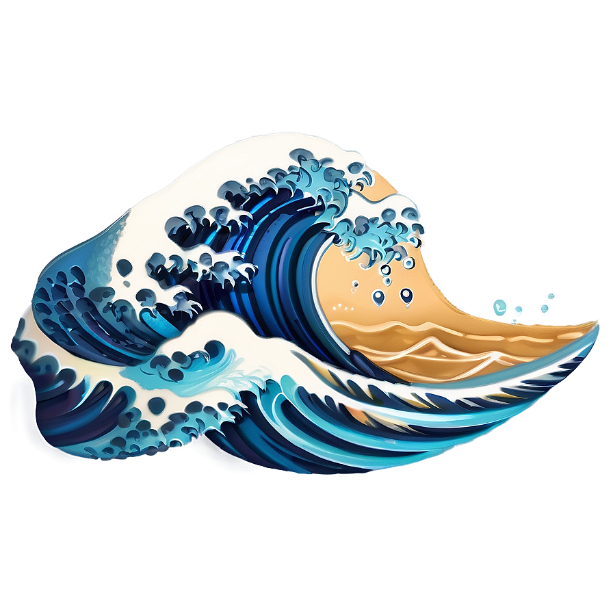 Sea Wave Emoji Png 06212024