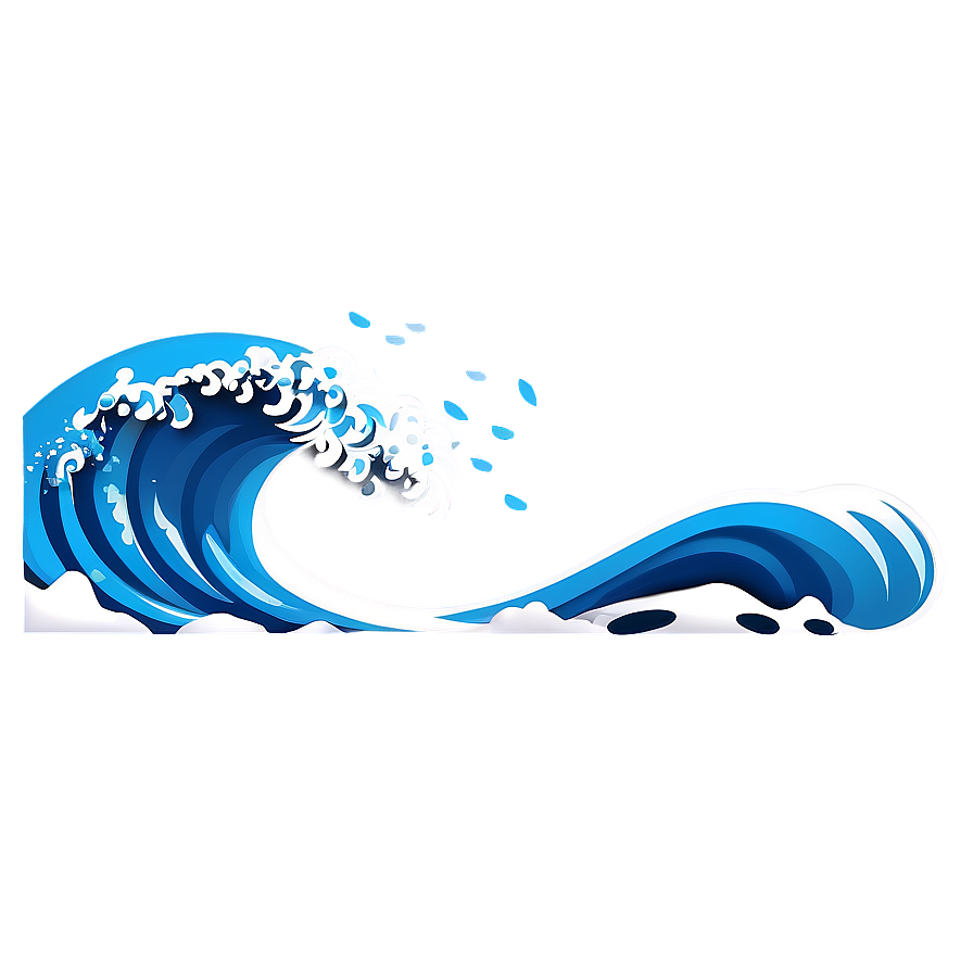 Sea Wave Emoji Png Jrf59