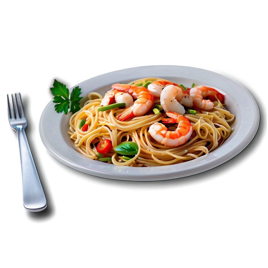 Seafood Spaghetti Noodles Png Dhv83