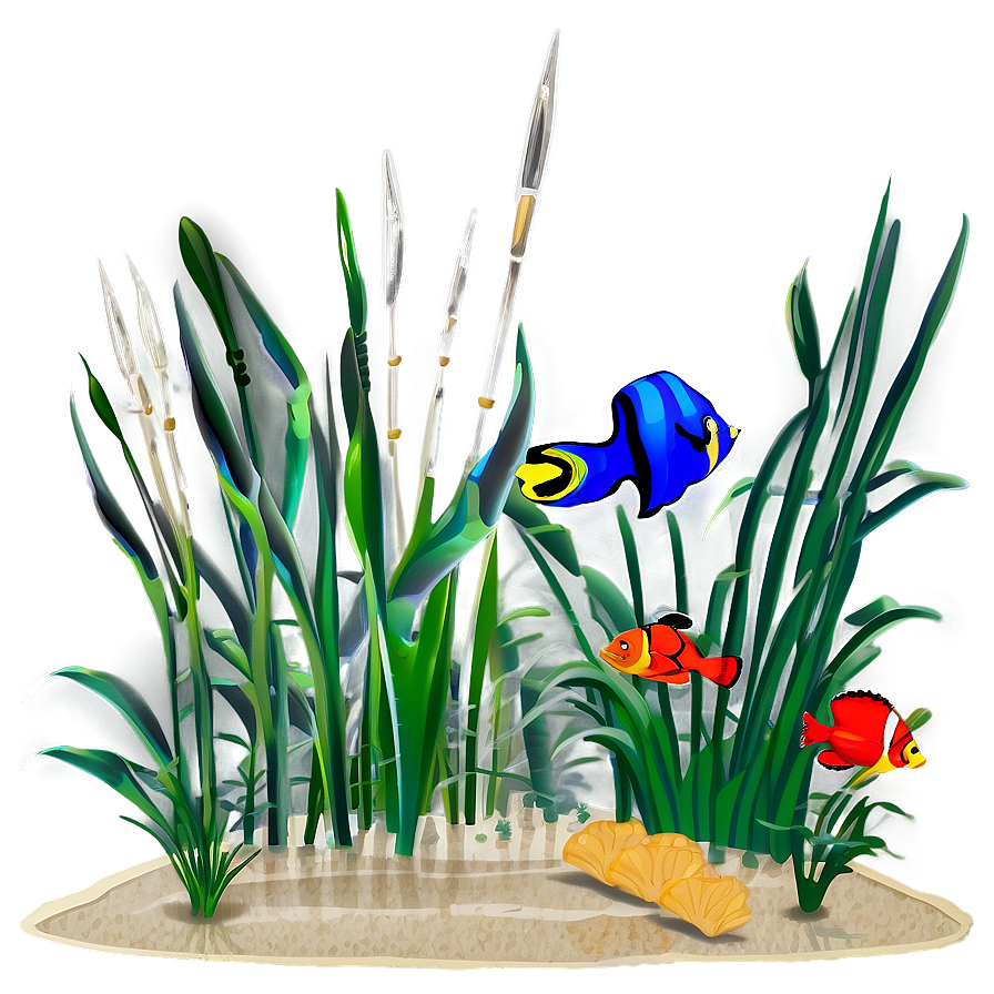 Seagrass Cartoon Png 79