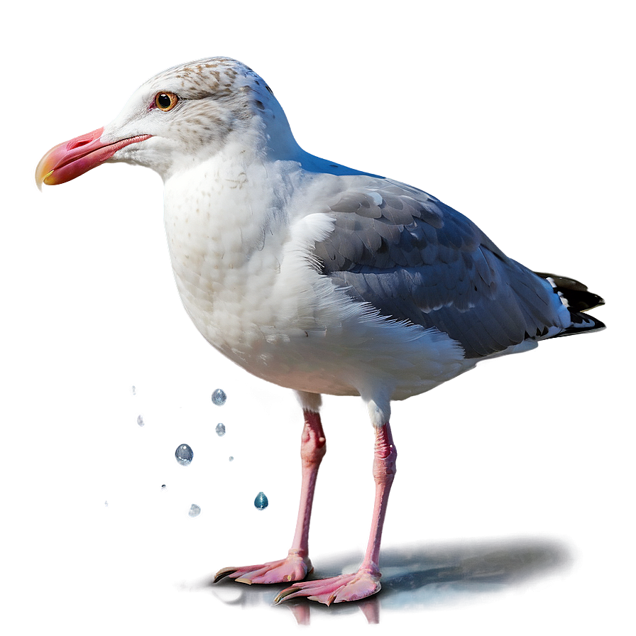Seagull In Rain Png 98