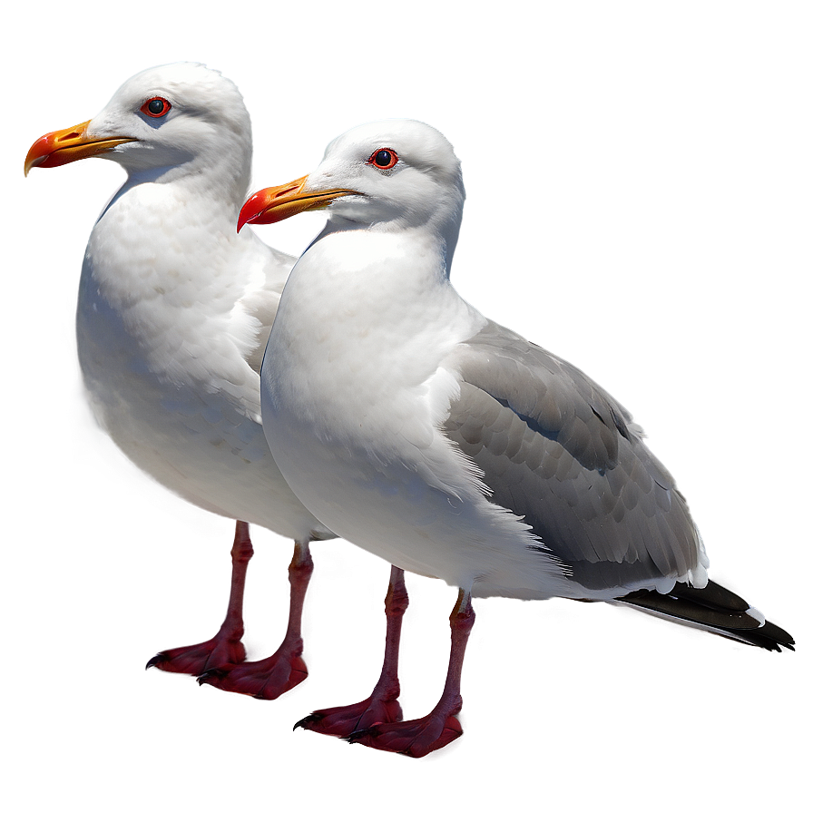 Seagull Pair Png Mkj85