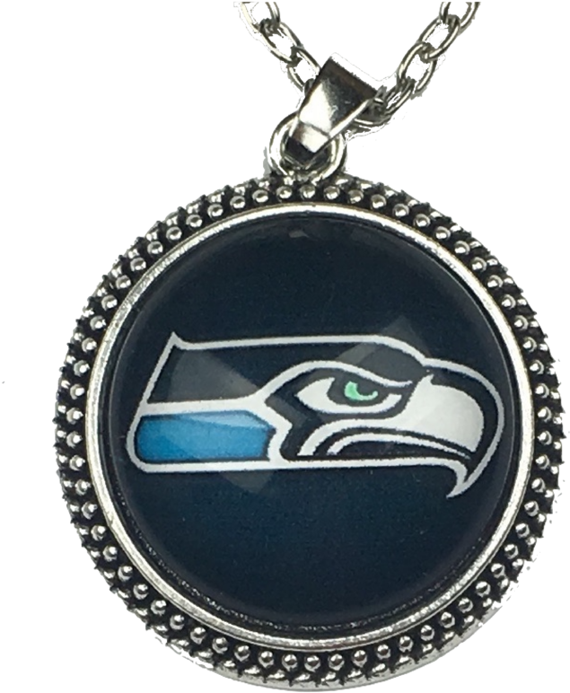 Seahawks Logo Pendant Necklace