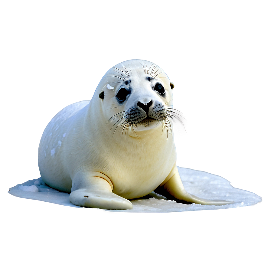 Seal In Snow Png Wvy