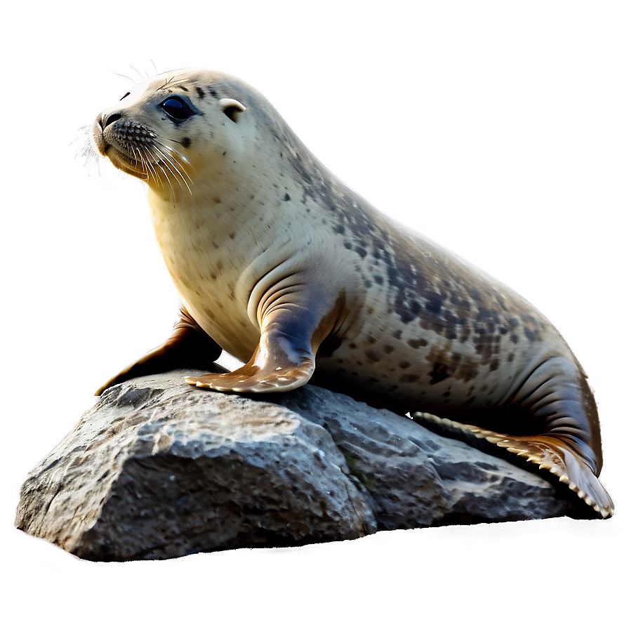 Seal On Rock Png 05242024