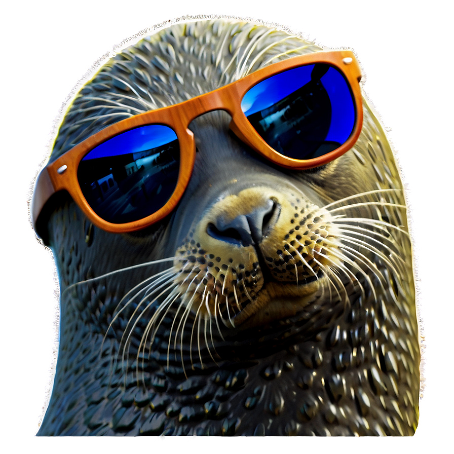 Seal With Sunglasses Png 60