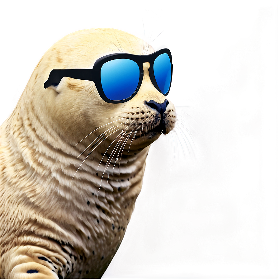 Seal With Sunglasses Png Bdf