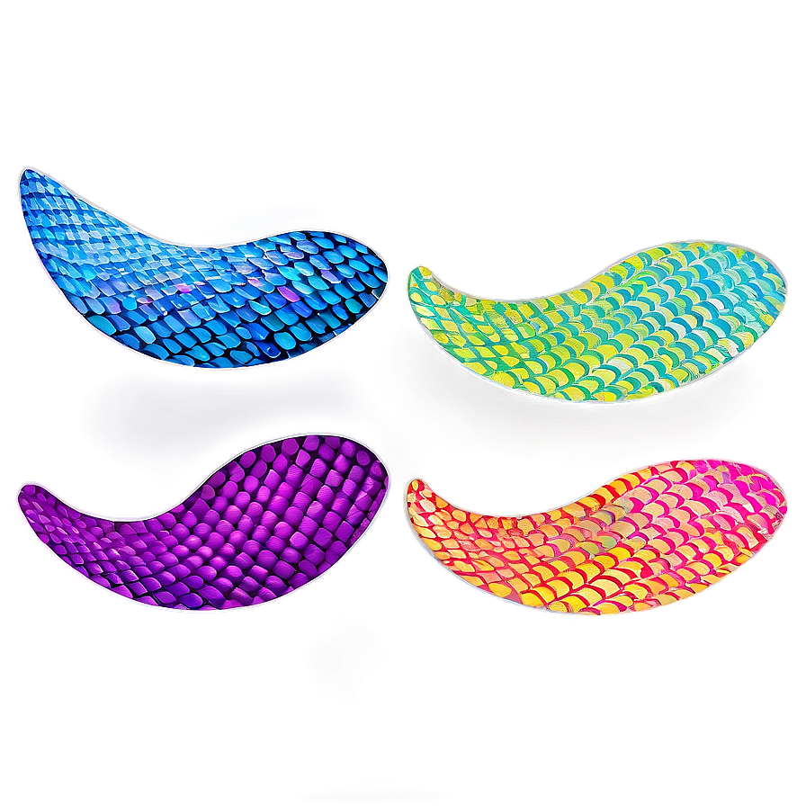 Seamless Mermaid Scales Pattern Png Tao27