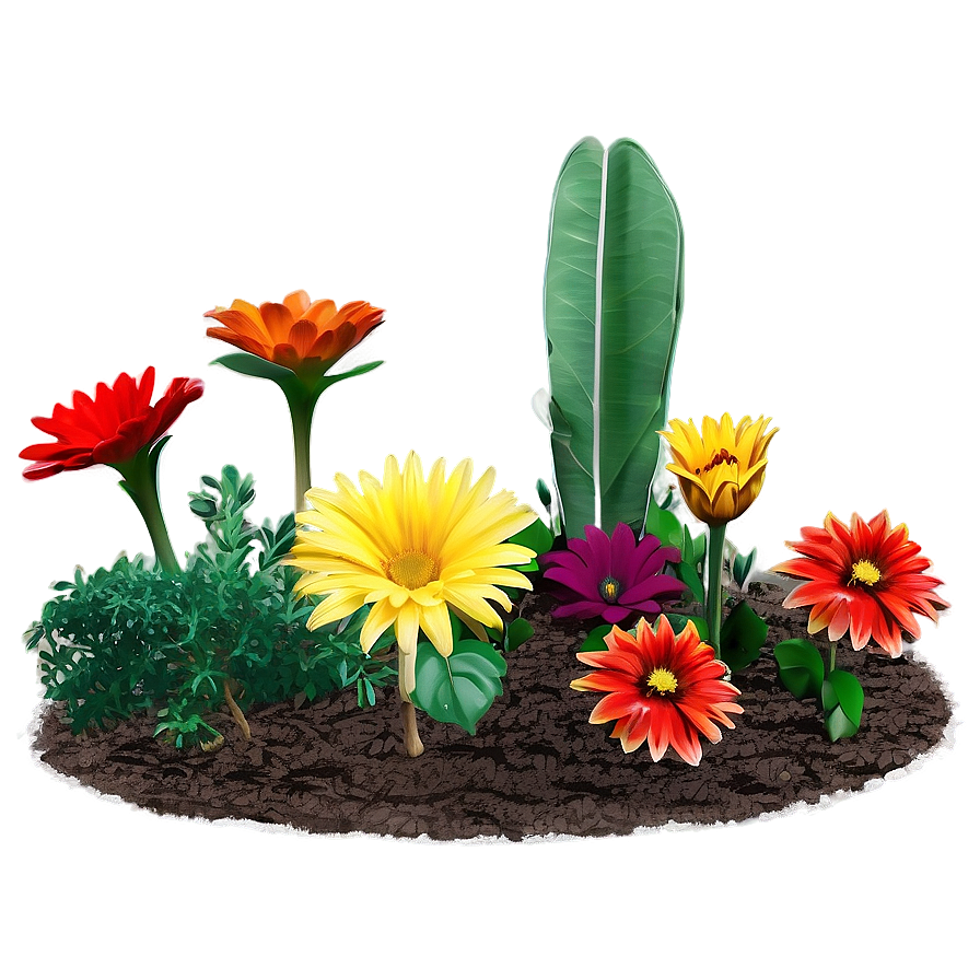 Seasonal Flower Bed Png Ypa