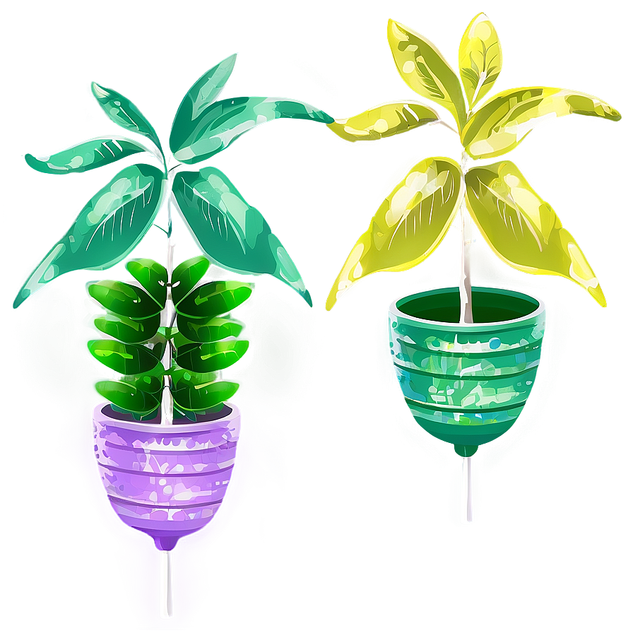 Seasonal Hanging Plant Png Rrg