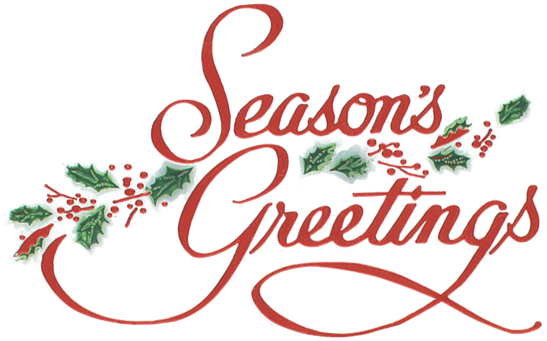 Seasons Greetings Holiday Message