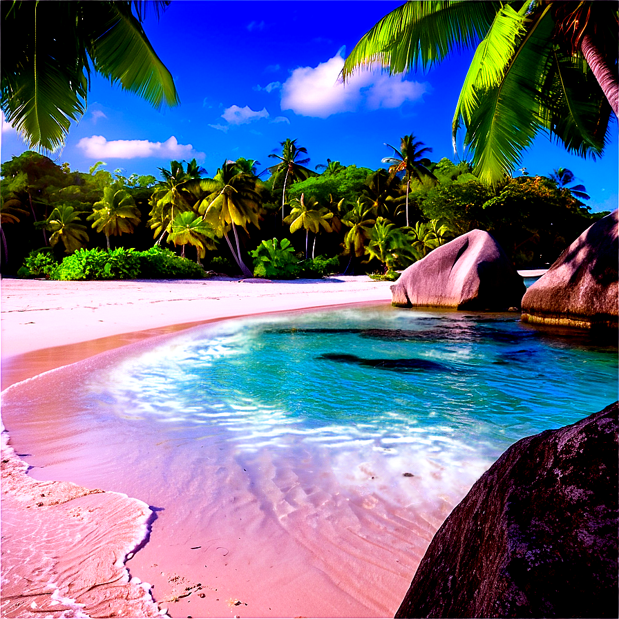 Secluded Beach Escape Png 95