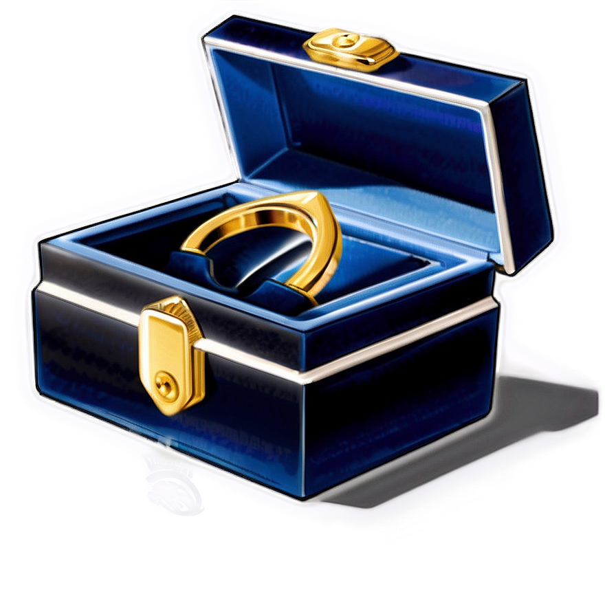 Secure Ring Box Png Udi