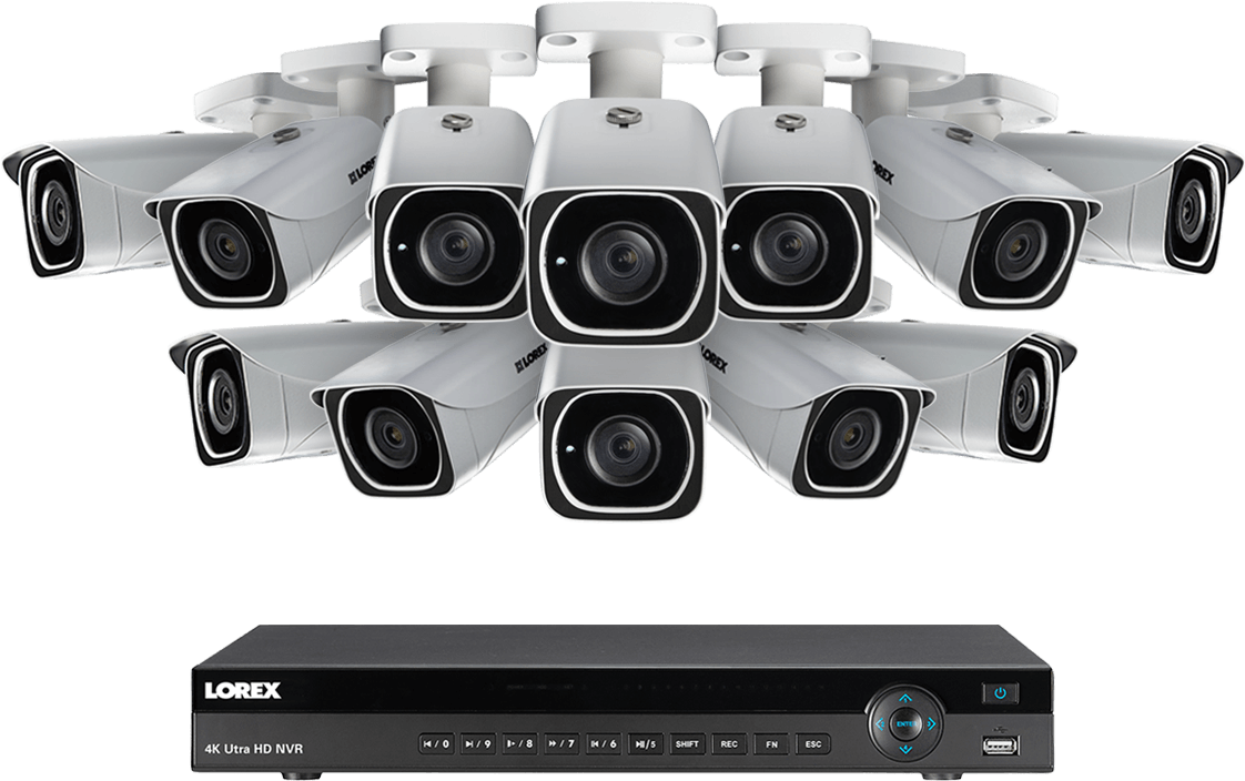 Security Camera Systemwith D V R