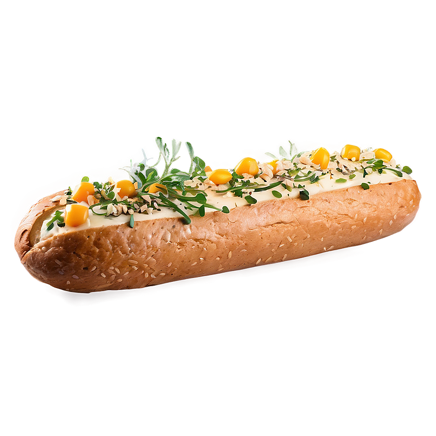 Seed Topped Baguette Png Bvk32