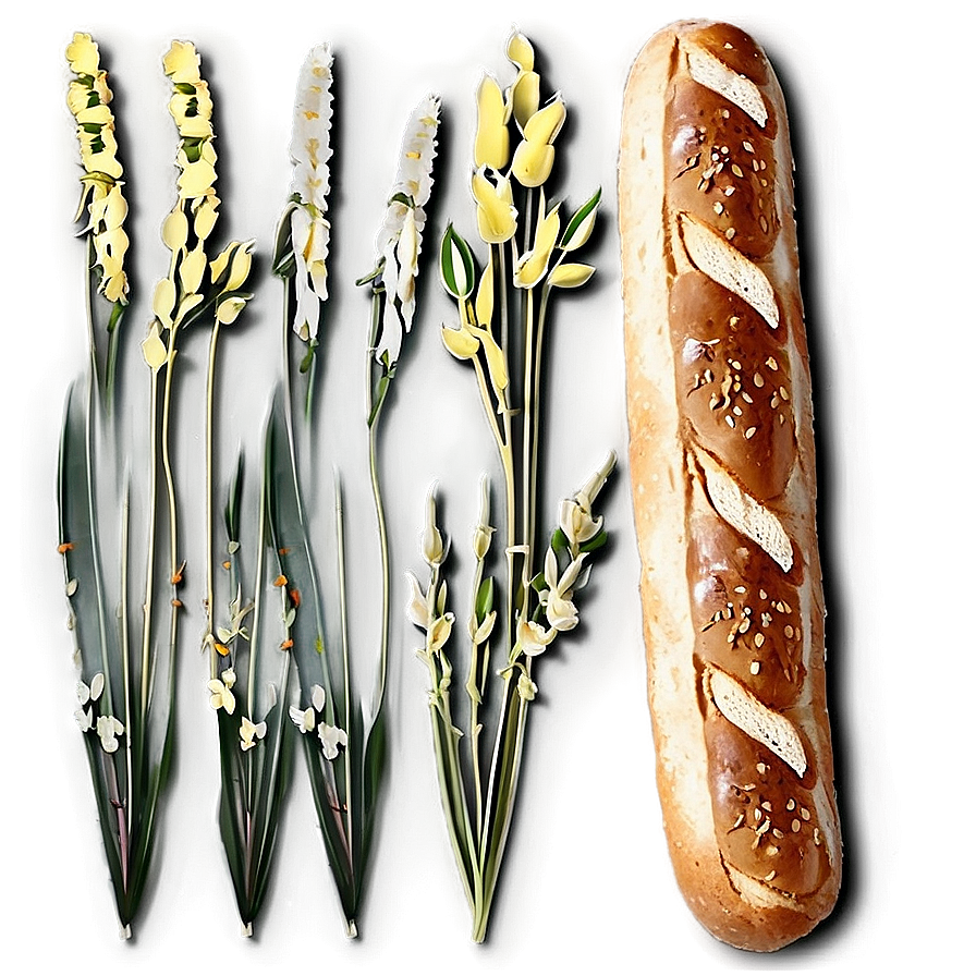 Seed Topped Baguette Png Ypl63