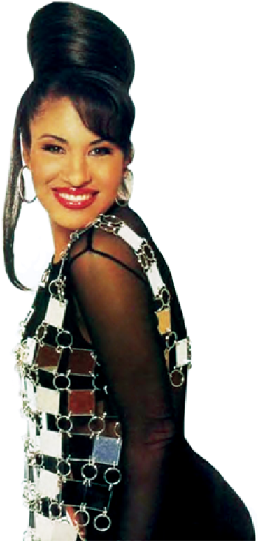 Selena Quintanilla Smilingin Mirror Dress