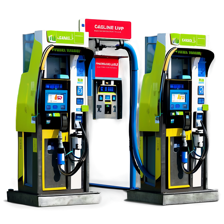 Self-service Gasoline Pump Png Pra75